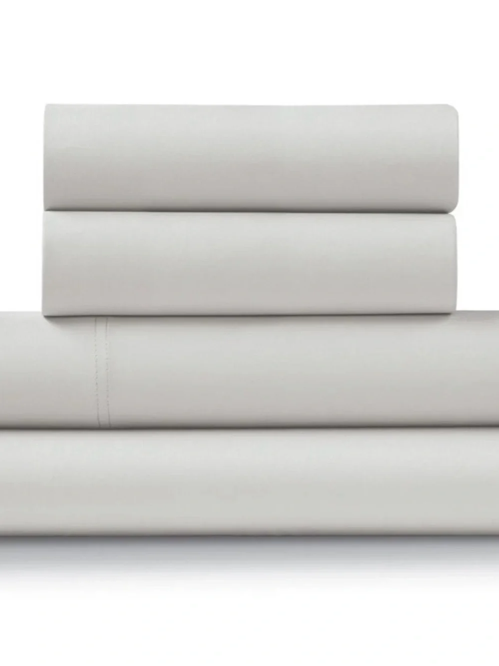 Ell Aja Yne 1200-Thread Count 100% Cotton Sateen Sheet Set color Platinum
